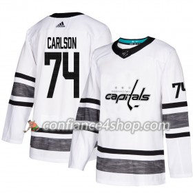Adidas Maillot de Hockey Washington Capitals John Carlson 74 2019 All-Star Blanc Authentic - Homme